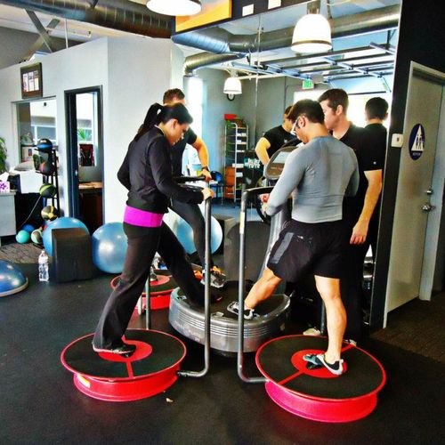 Power Plate whole body vibration training at Funct