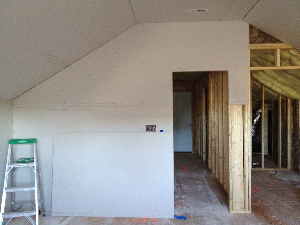 New work. We hang, finish, and sand our own work (