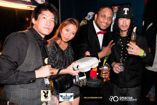 NYE with my friends at Heroes Lounge after my Dj s