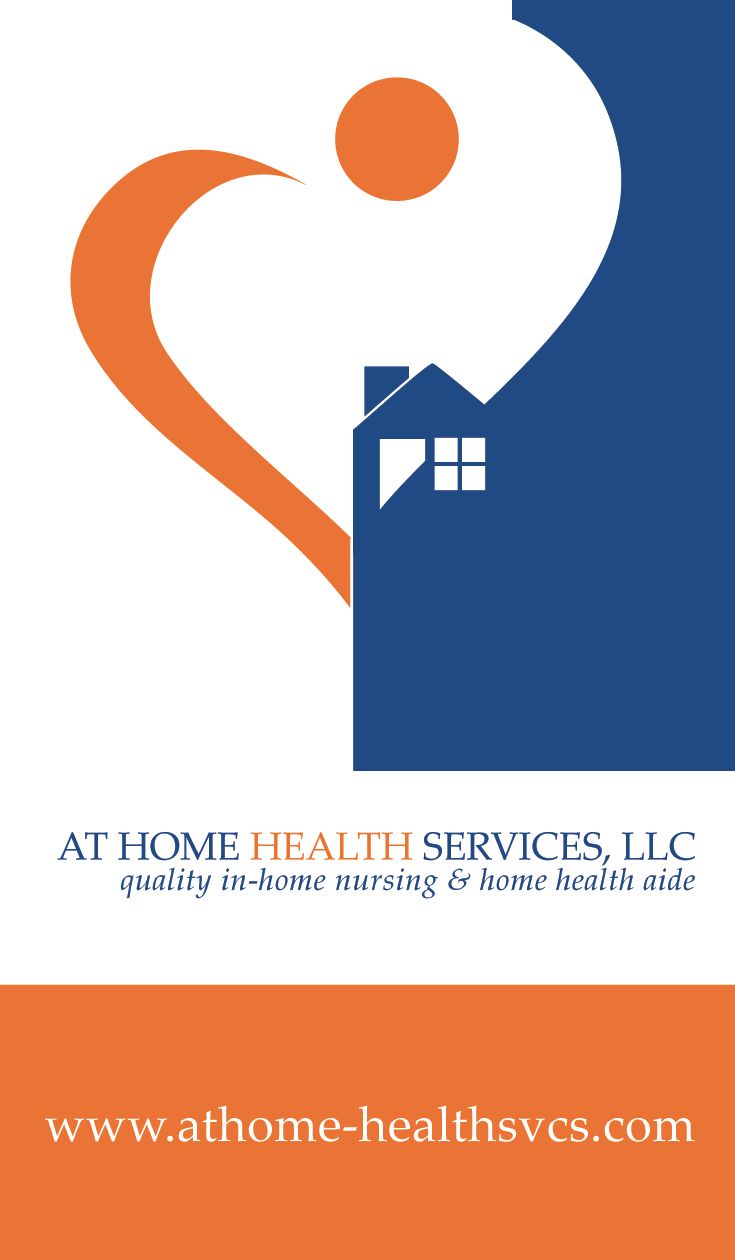 Vertical business card (front) Indianapolis-based 