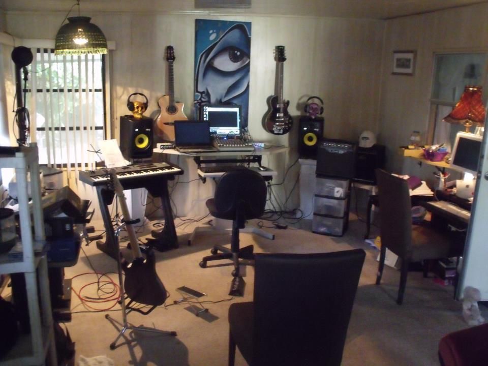 The studio.