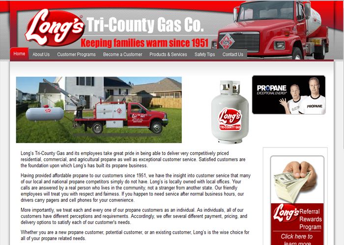 Website: Long's Gas