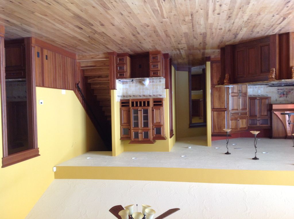 Hardwood flooring throughout home.