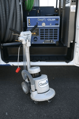 Picture of our truck mount carpet cleaning machine