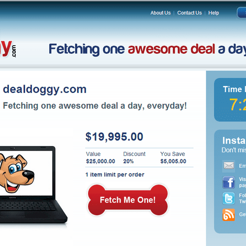 Deal Doggy - www.dealdoggy.com - This site was dev