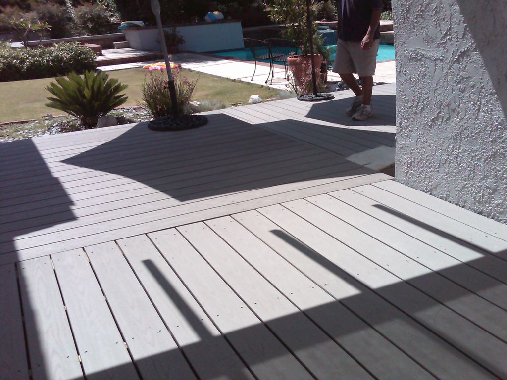 split level deck job