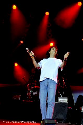 Live on stage