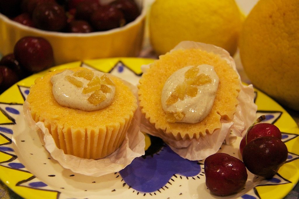 Roasted Cantaloupe Chai Semi-Freddo (frozen desser