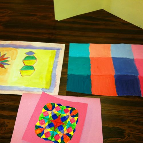 More math and art integration examples