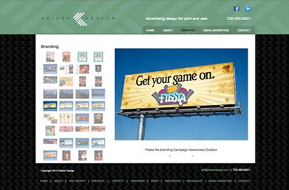Keizer Design Website Design