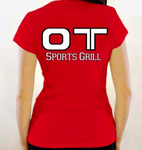 Server shirts for OT Sports Grill