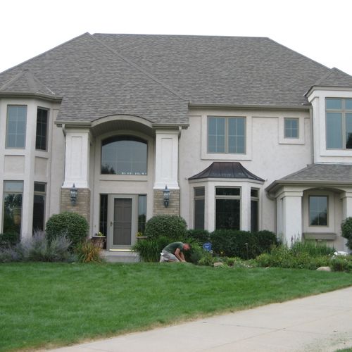 Complete stucco transformation on this Orono, MN, 