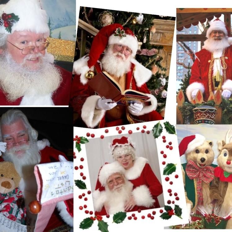 Santa Claus Visits "Sant-A-Grams" TM