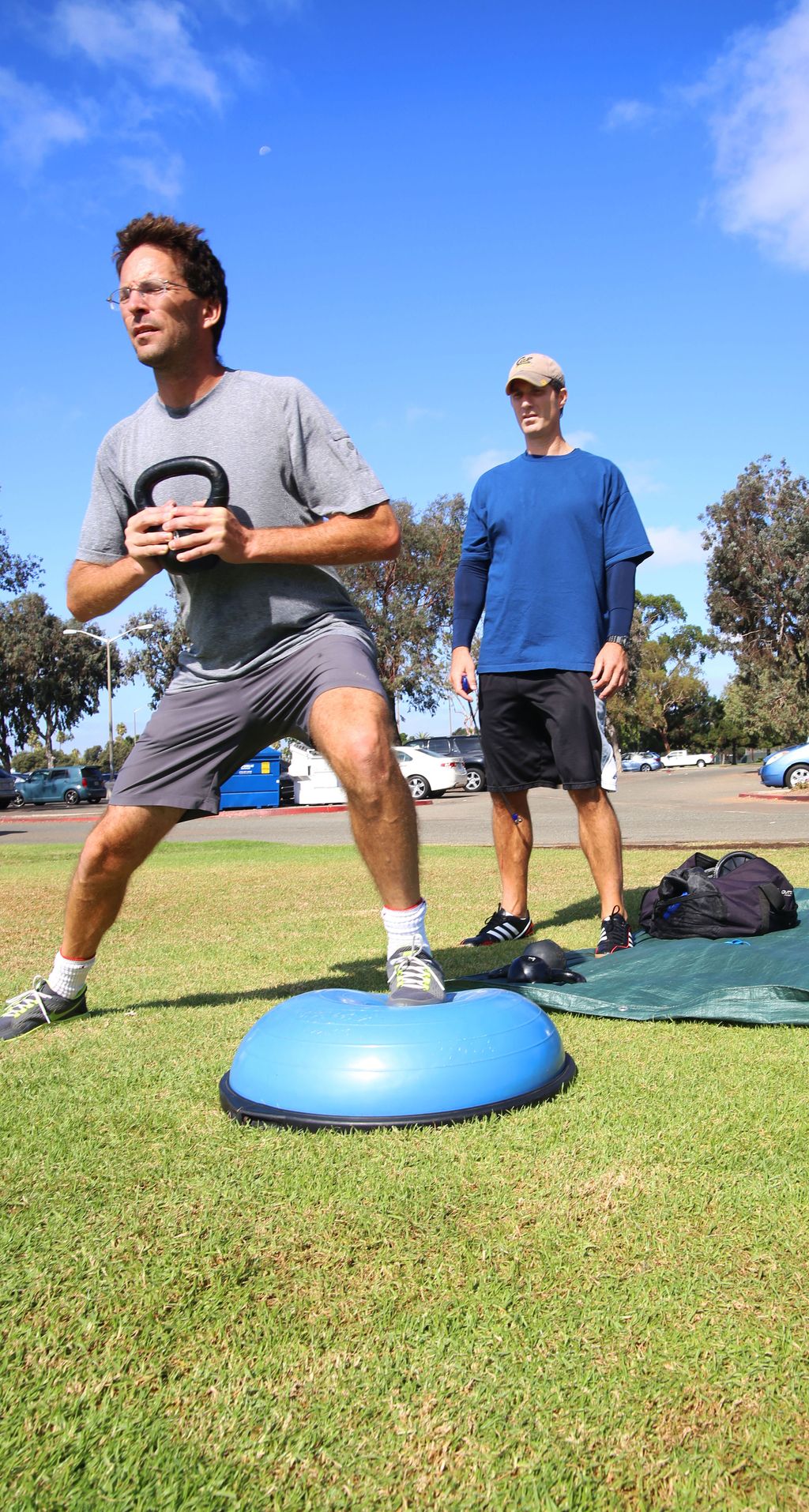 Stability leg exercises.