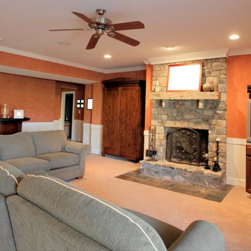 Ceiling Fan, home theater installation, low voltag