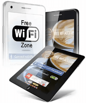 Social HotSpot your free WiFi service. Advertisers