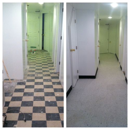 Floor renovation