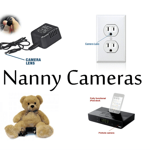 High Tech Hidden Cameras and Nanny Cams available 