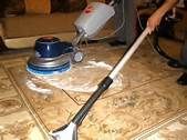 Carpet, laminate, hardwood floors cleaned and poli