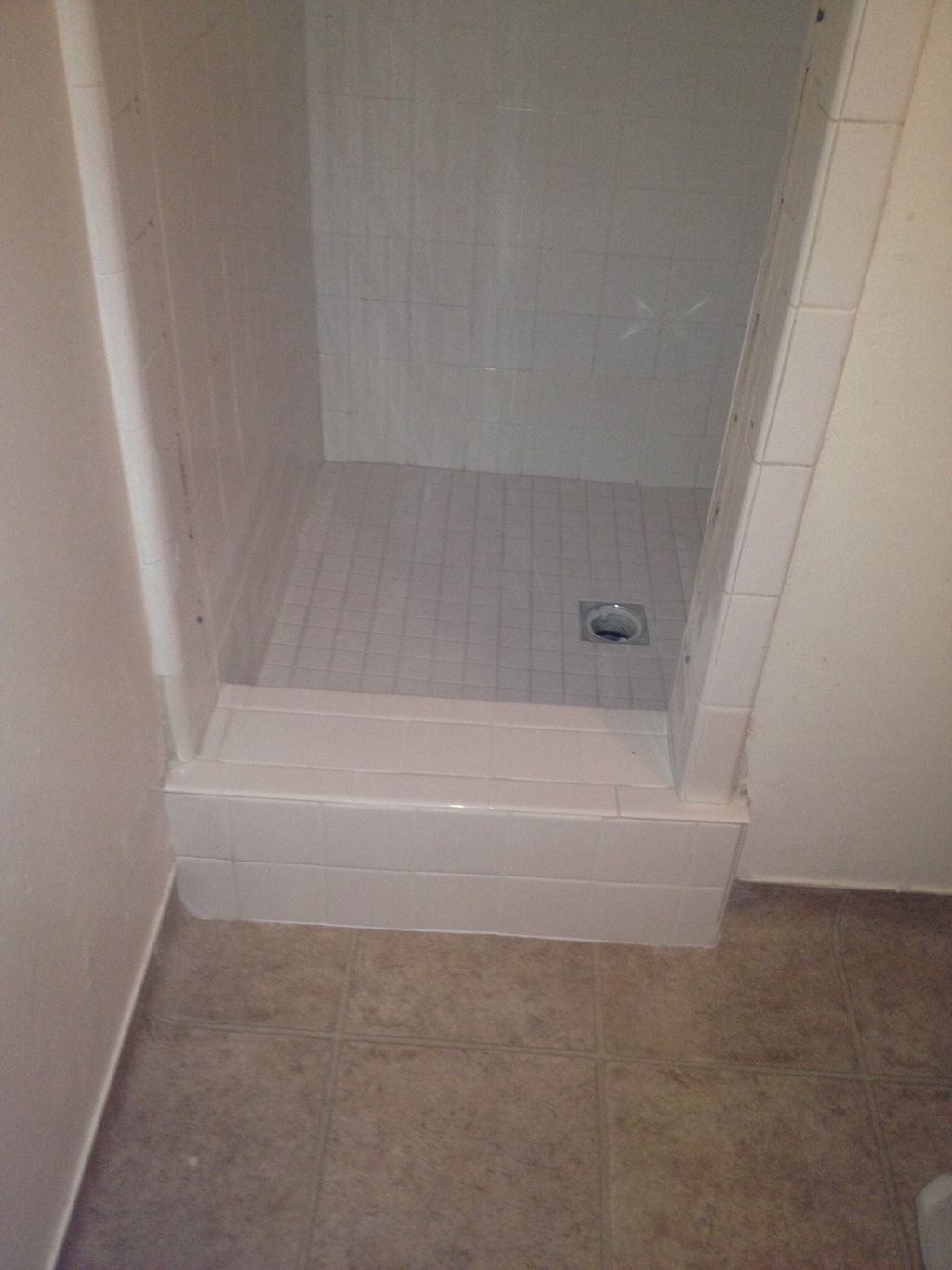 Shower Pan After