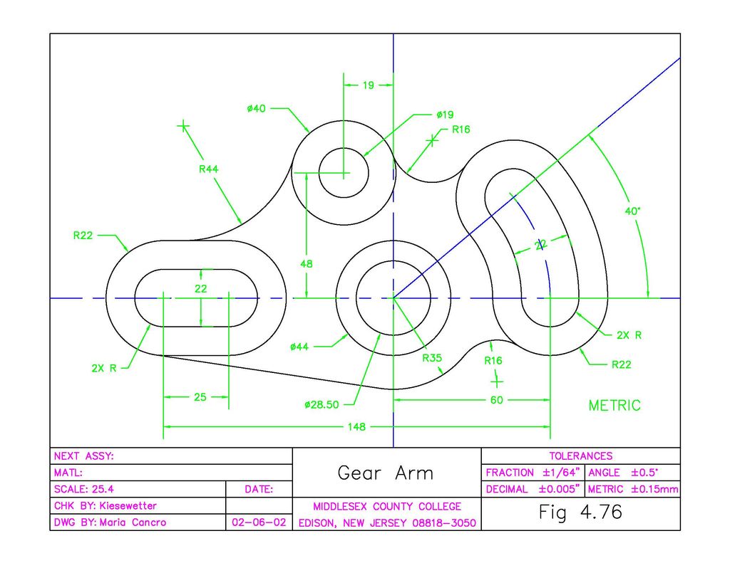 Mechanical Drawing & Dimensioning