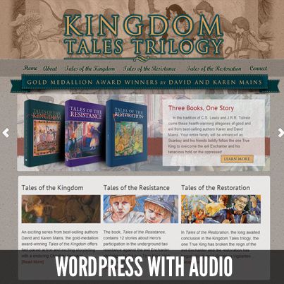 We designed and built this WordPress website at ht