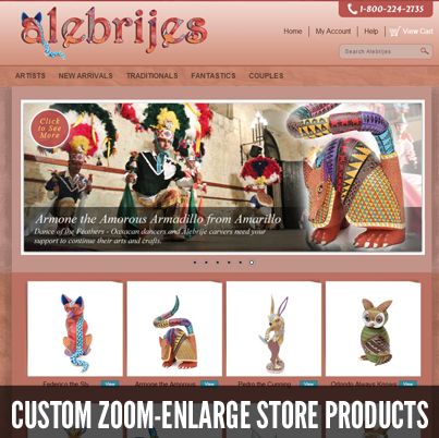 We designed and built this Volusion Ecommerce stor
