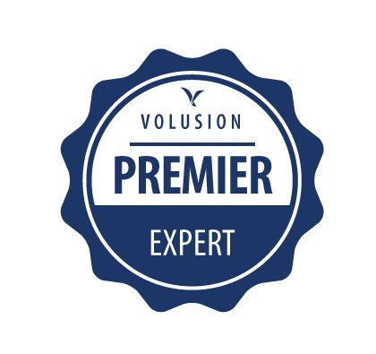 We are delighted to be a Volusion Premier Ecommerc