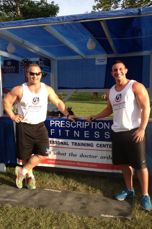 Joe and Kyle at Broadview Heights Home Days