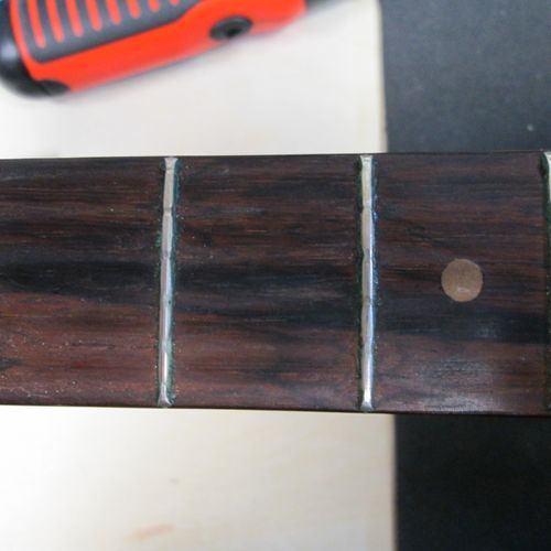 Before fret level/dressing/recrowning