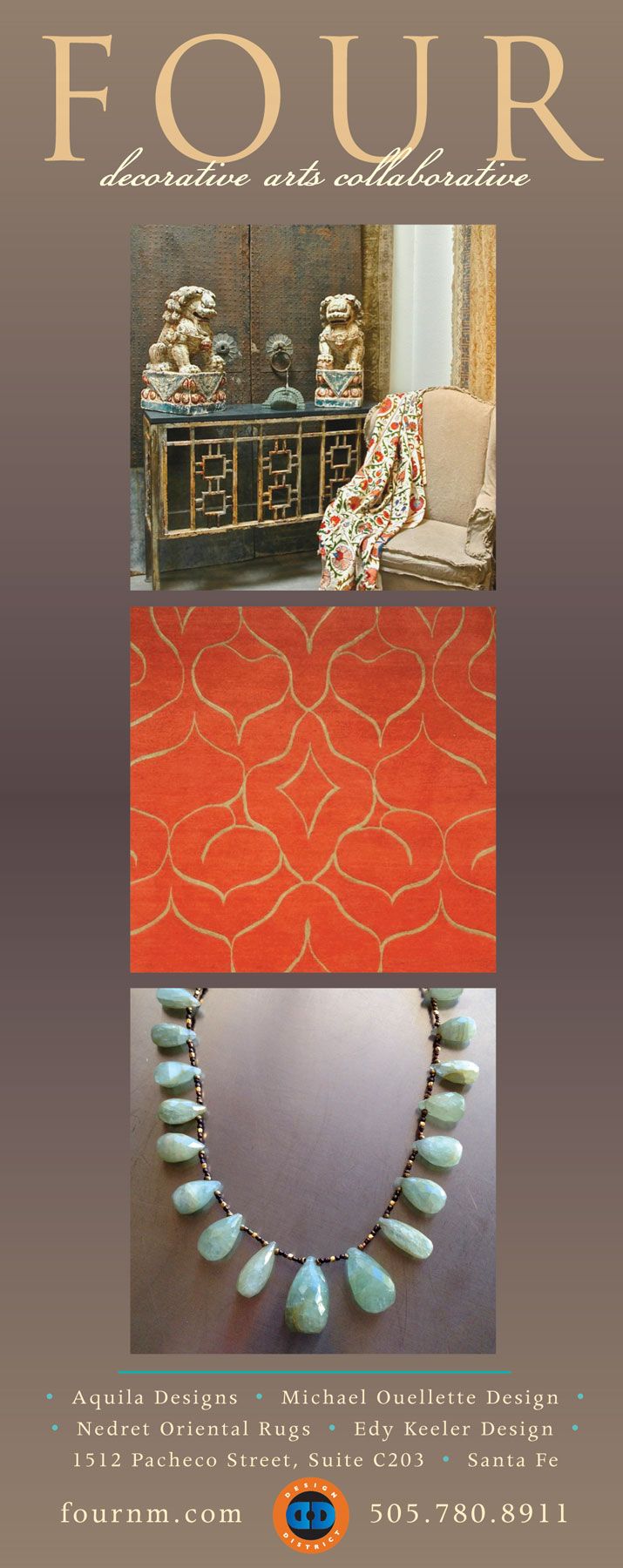 Advertisement for a design collaborative