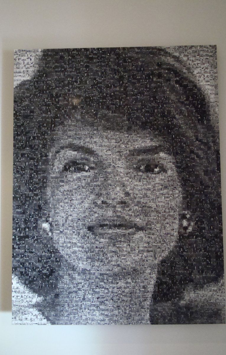 Digital mosaic by Robert Silvers sold at our last 