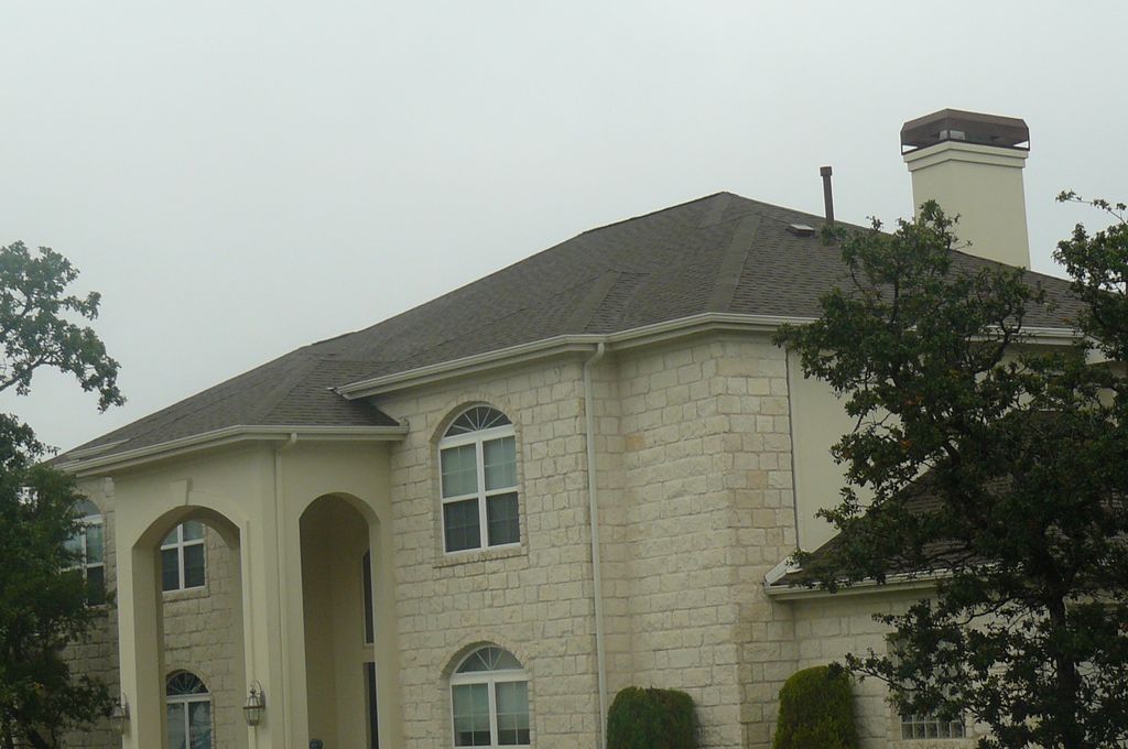 New Roof and Gutters. Austin TX