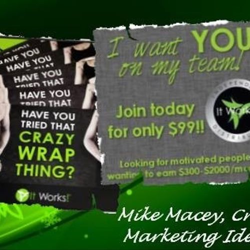 I can wrap you with it works wraps