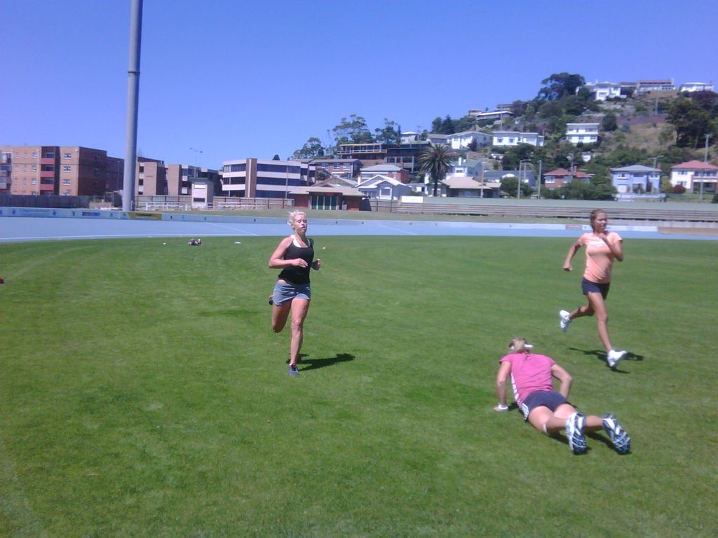 Find a field, have a training session!  It's impor