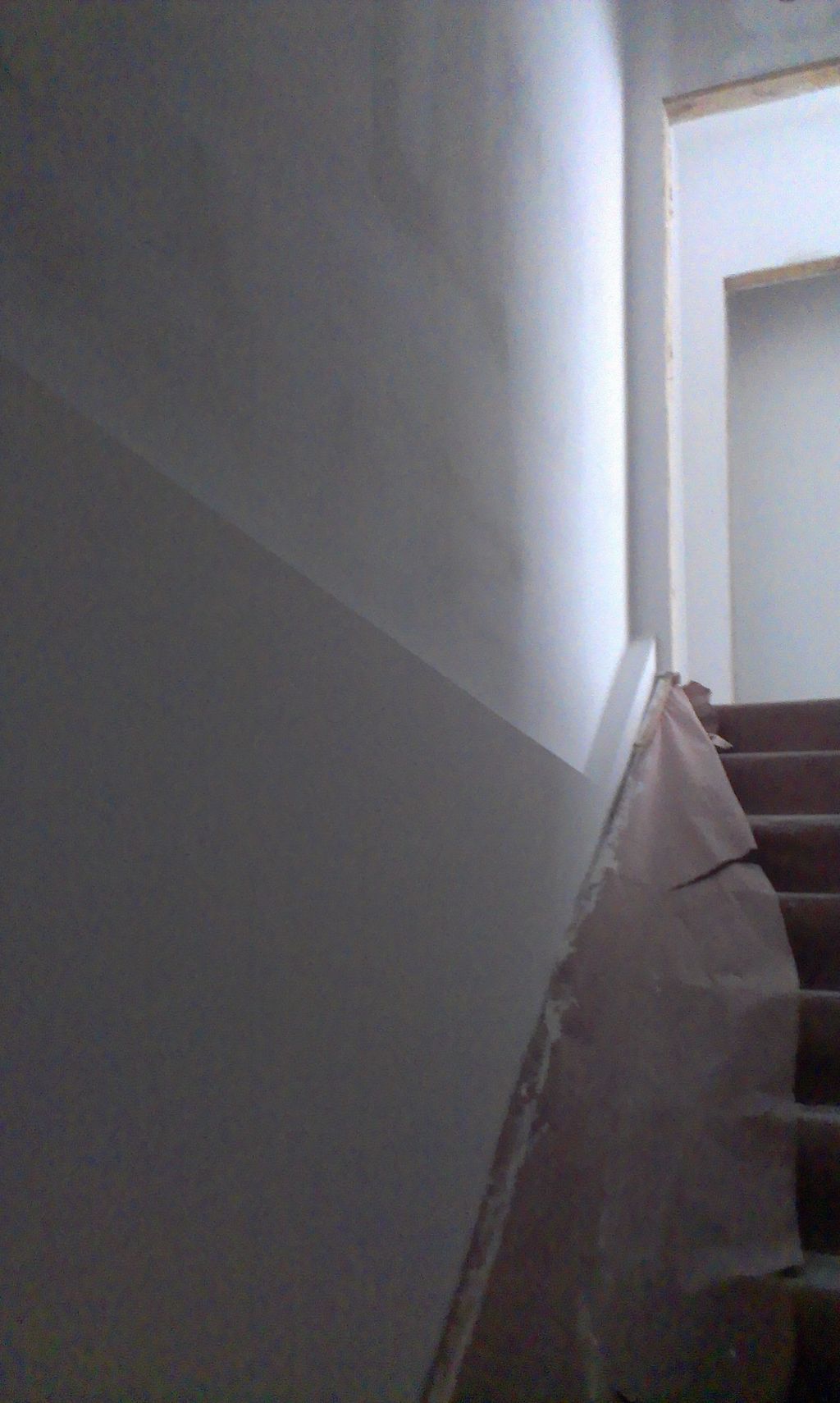 hallway going up steps