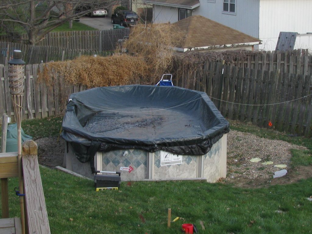 pool before