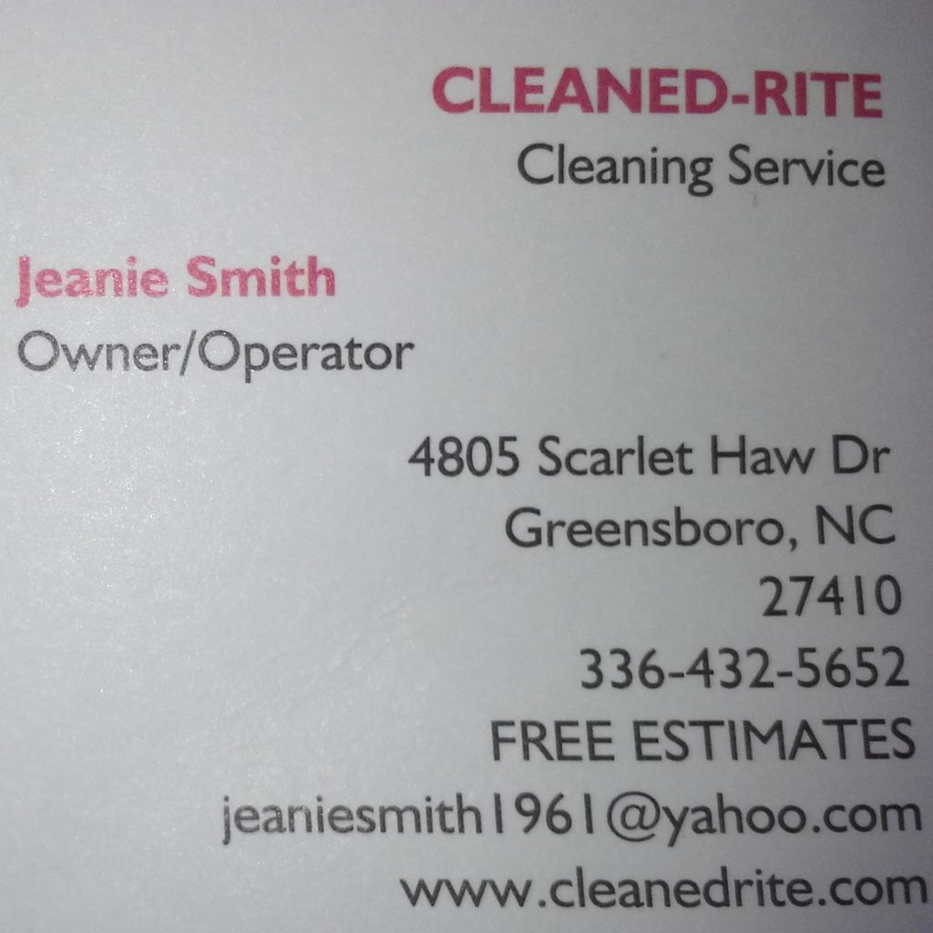 Cleaned-Rite Cleaning Service