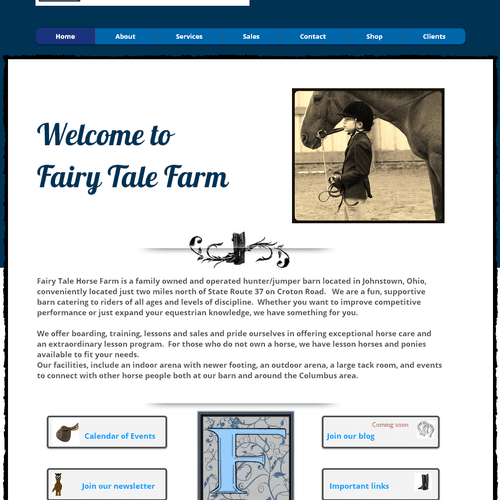 www.fairytalehorsefarm.com