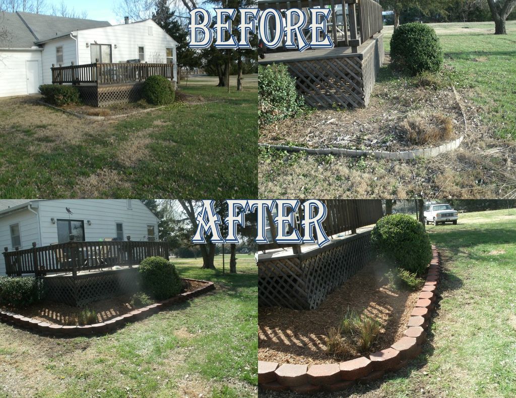 Landscape Refurbish:
Left and Direct Front View