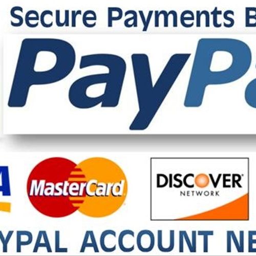 I offer flexible payment terms including most majo