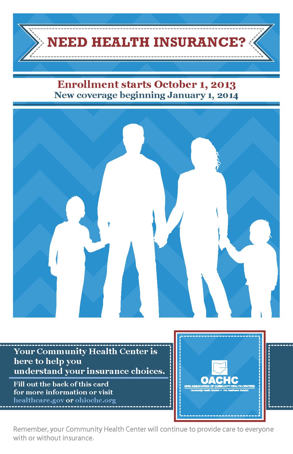 A postcard I designed for a health care associatio