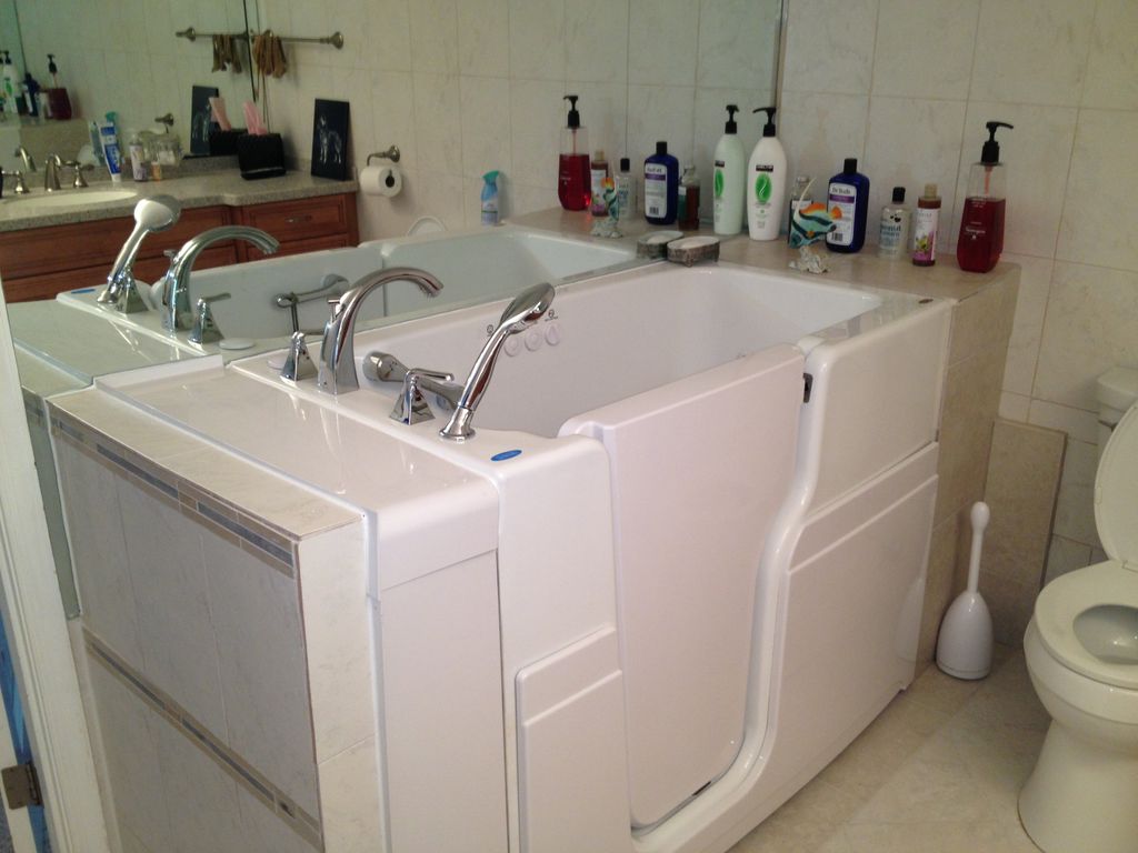 I install drop-in bathtubs to walk-in-tubs with ai