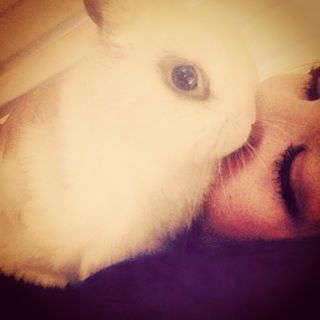 Me and my Sweet 1 year old Rabbit Cookie