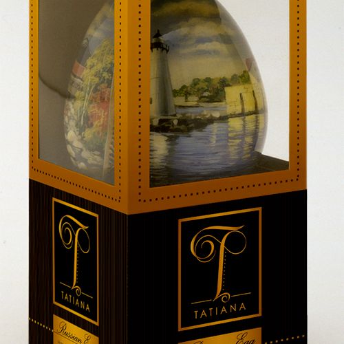 Unique package design for Tatiana's Russian hand p