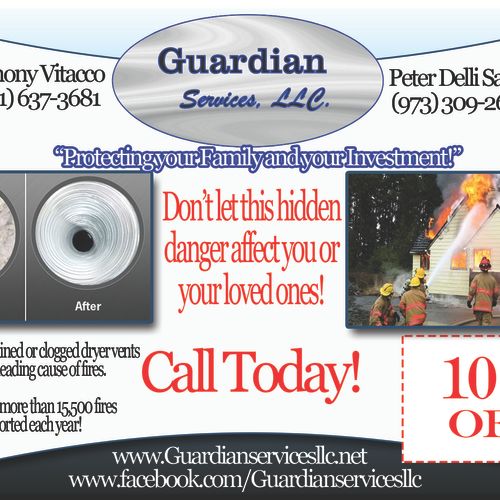 Flyer for a Vent Cleaning Company
