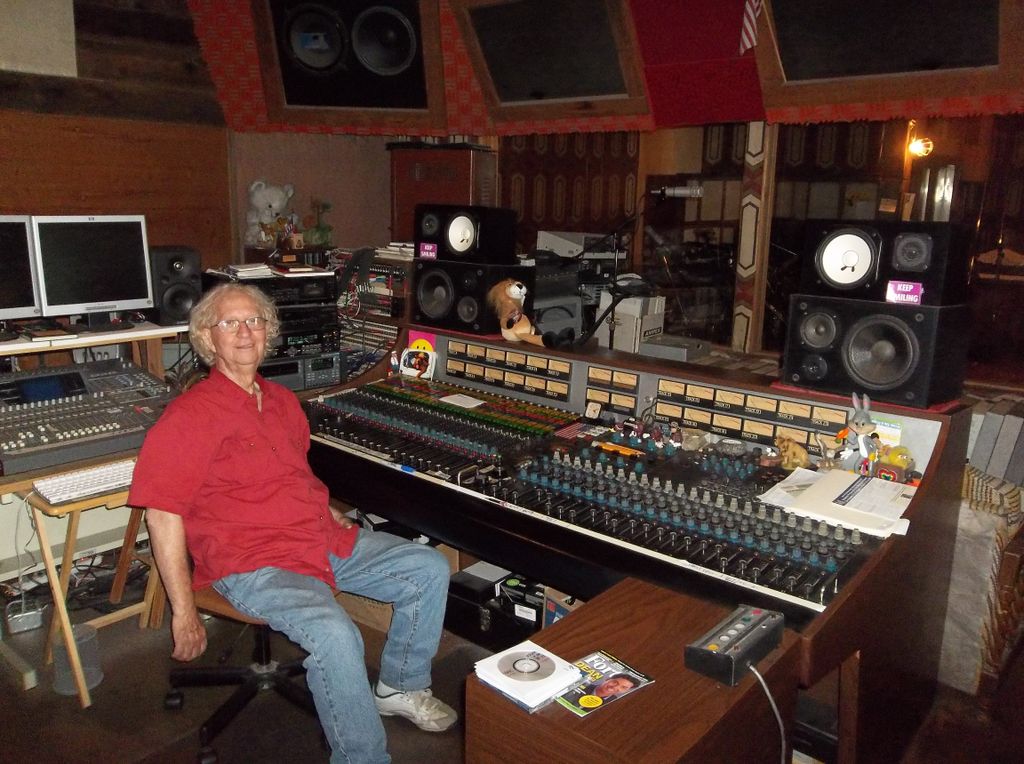 Studio A spacious control room