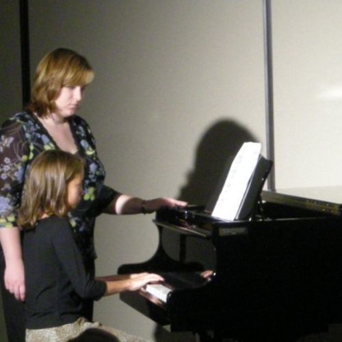Piano recital in 2007
