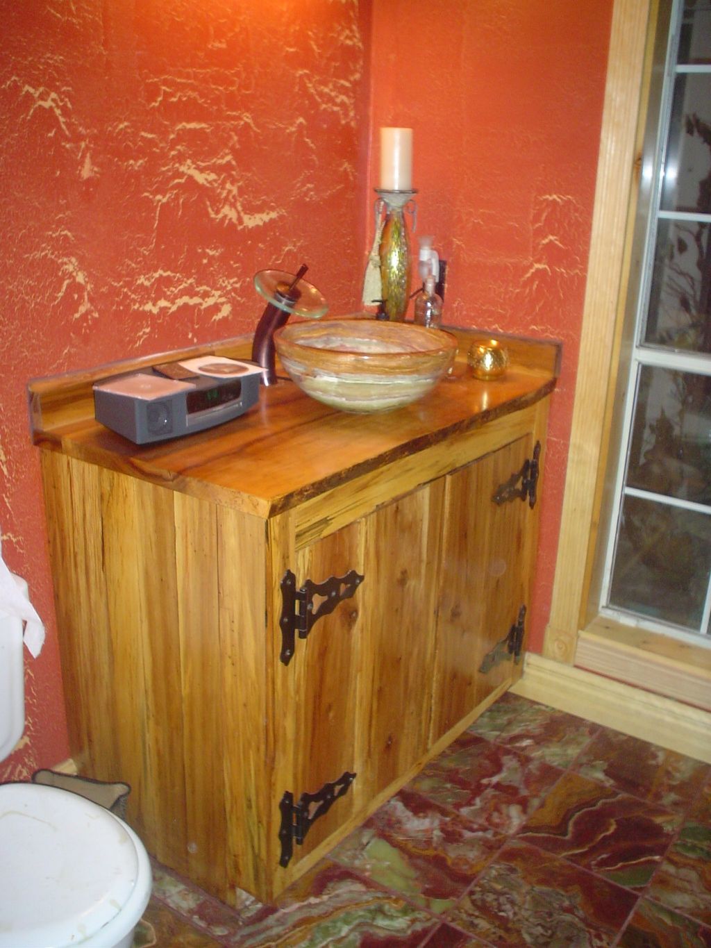 custum vanity made