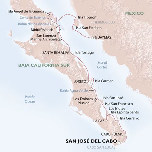 Here's another map I made - Mexico's Sea of Cortez